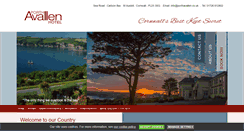 Desktop Screenshot of porthavallen.co.uk